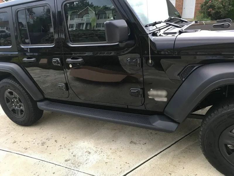 Marchepieds Latéraux Jeep Wrangler JL 4 Portes 2018-2025