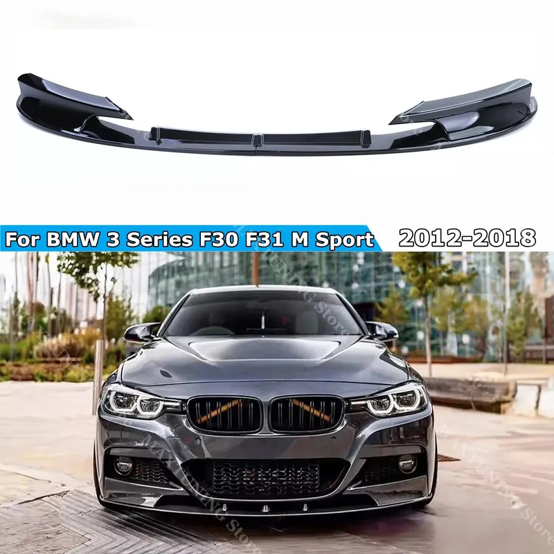 Lame Pare-Chocs Avant BMW Série 3 F30 F31 M Sport 2012-2018