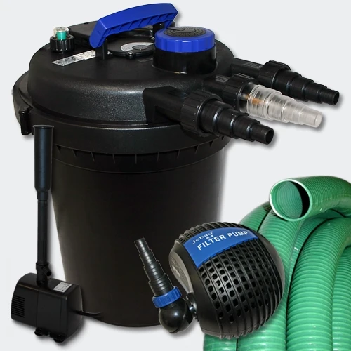 Kit de Filtration à Pression 6000l UVC 11 Watts Pompe Tuyau Fontaine 4216184