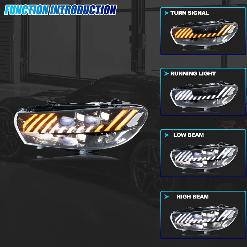 Phares LED VW Scirocco 3 2009-2017
