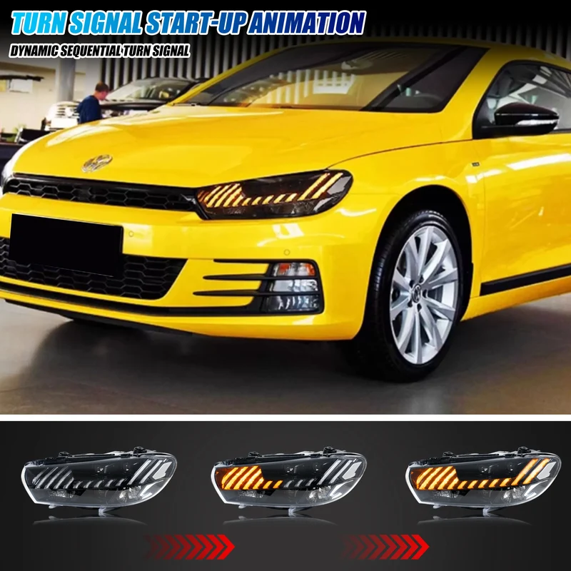 Phares LED VW Scirocco 3 2009-2017