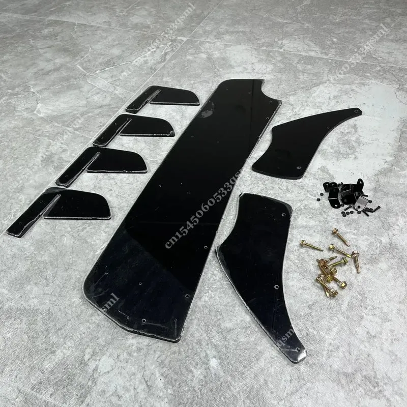 Diffuseur Arrière 4 Ailettes VW Polo MK6 2017-2021