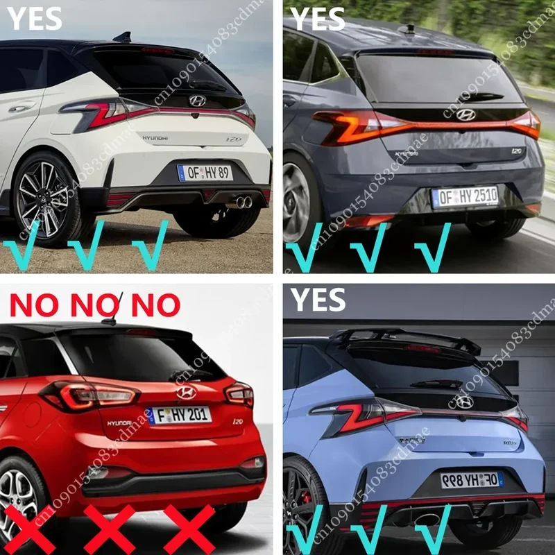 Becquet de Toit Hyundai i20 N N-Line 2021-2024