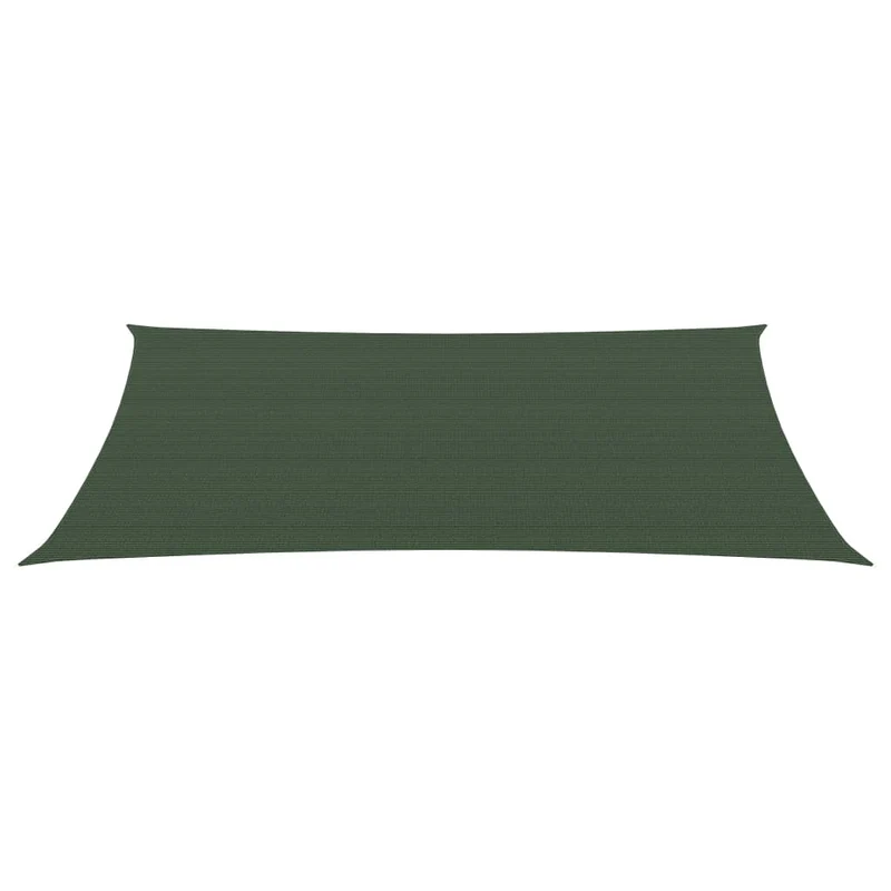 Voile toile d'ombrage parasol 160 g/m² vert foncé 2 x 5 m PEHD 02_0009414