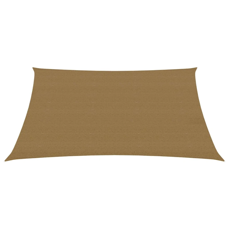 Voile d'ombrage 160 g/m² taupe 3 x 4 m PEHD 02_0009314