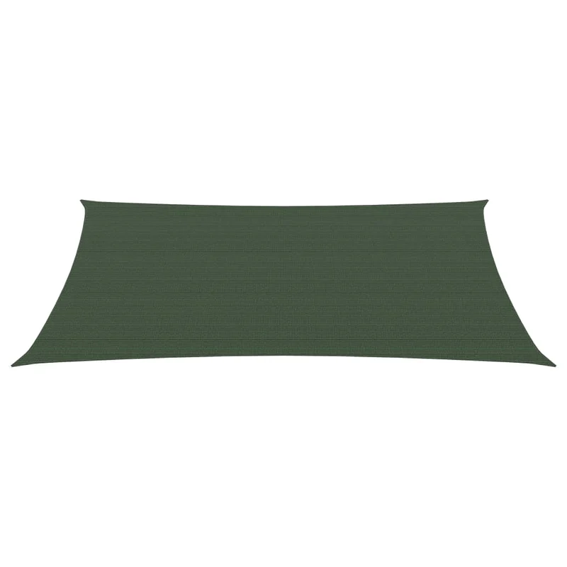 Voile toile d'ombrage parasol 160 g/m² vert foncé 3 x 4,5 m PEHD 02_0009426