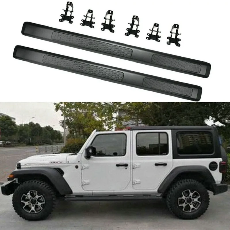 Marchepieds Latéraux Aluminium Jeep Wrangler JL 2018-2025