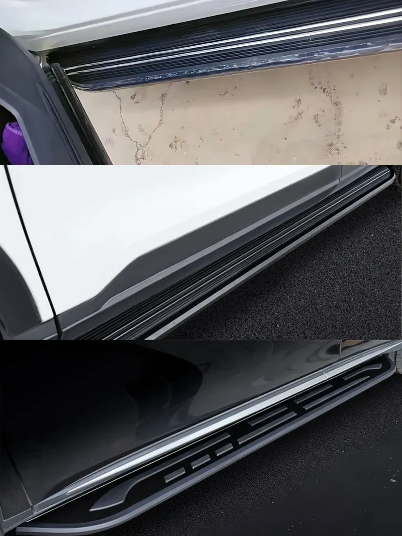 Marchepieds Latéraux Aluminium Porsche Macan 2014-2024 largeur 5,1 pouces