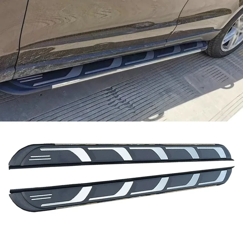 Marchepieds Latéraux Aluminium Porsche Macan 2014-2024 largeur 5,1 pouces