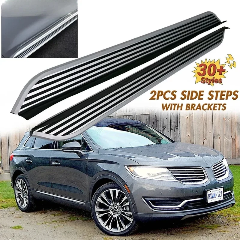 Marchepieds Aluminium Lincoln MKX 2016-2018 (Paire)