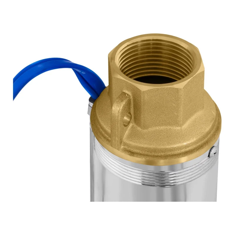 Pompe immergée pompe de puits submersible refoulement - 3 800 L/h - 370 Watts - acier inoxydable 14_0002965