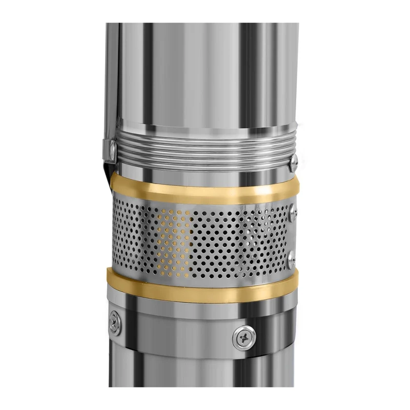 Pompe immergée pompe de puits submersible refoulement - 3 800 L/h - 750 Watts - acier inoxydable 14_0002967
