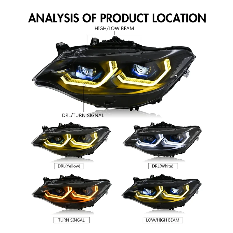 Phares LED BMW F22 F23 Série 2 2014-2018