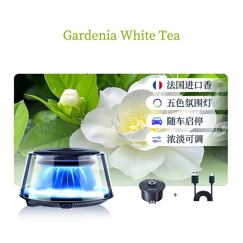Diffuseur Parfum Voiture + Recharges Parfumées