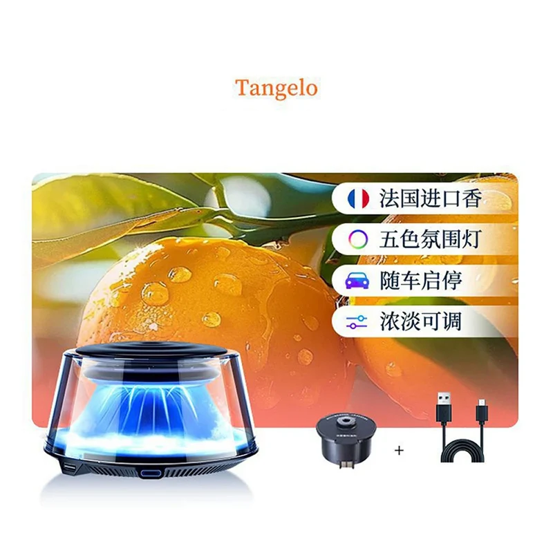 Diffuseur Parfum Voiture + Recharges Parfumées