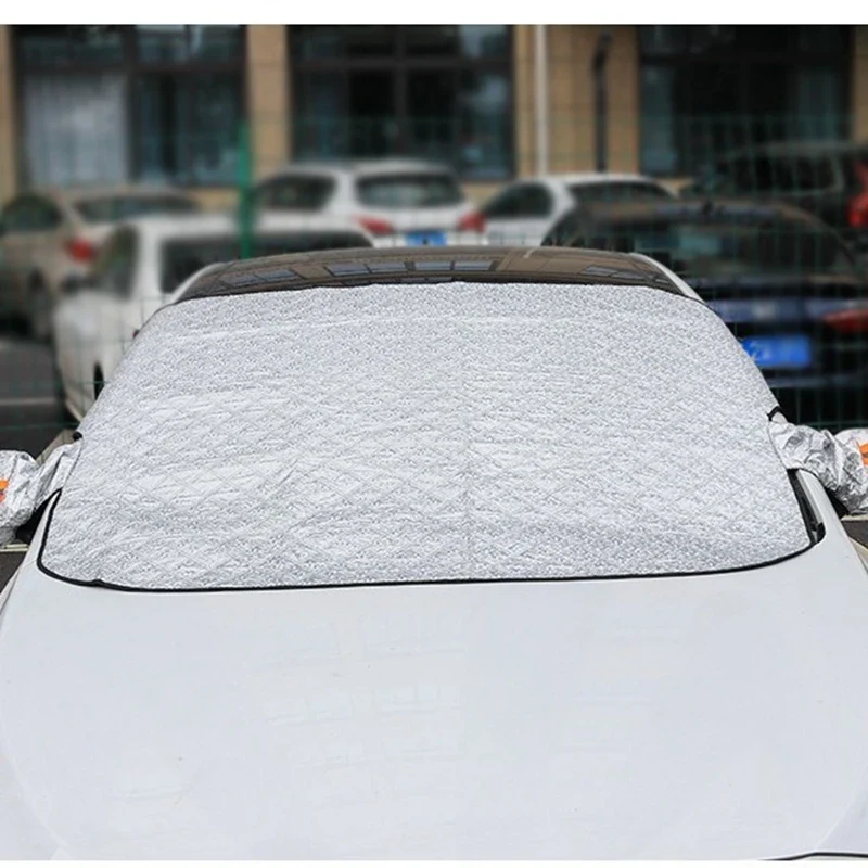 Bâche Pare-Brise Magnétique Anti-Givre Voiture Hiver