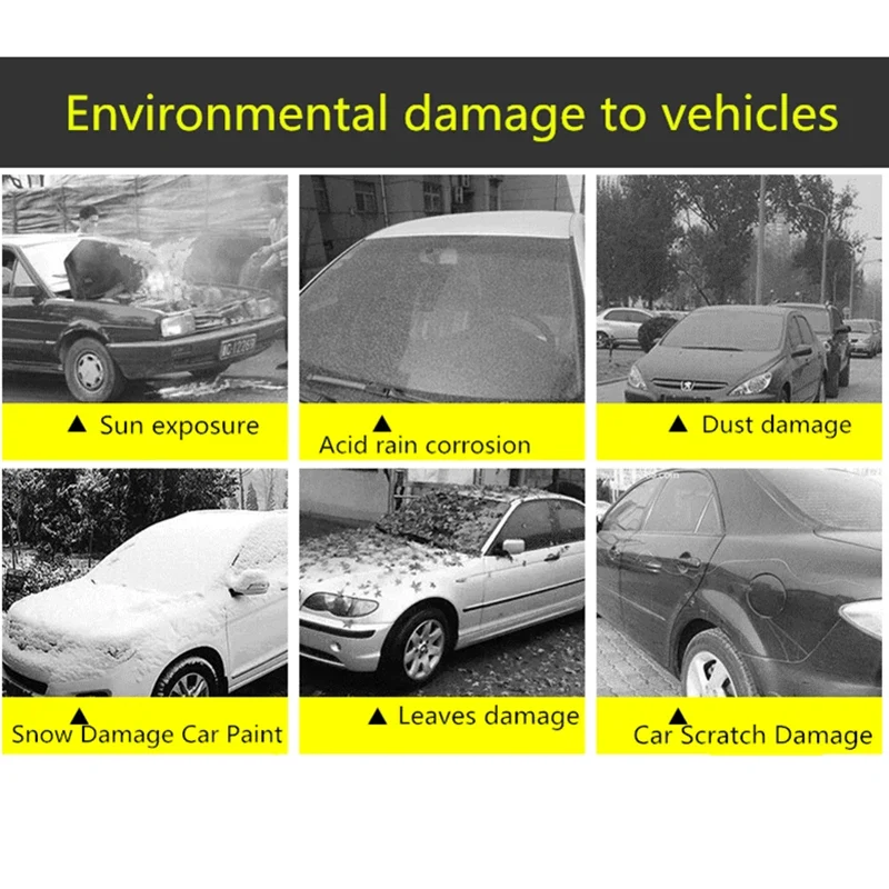 Pare-Soleil Voiture Universel Berline SUV Bâche Extérieure