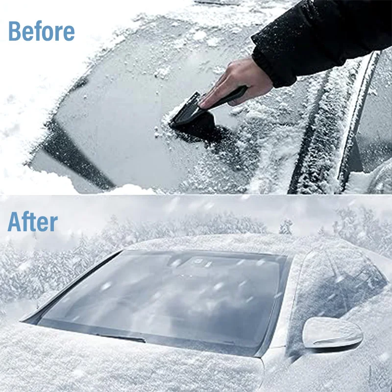 Bâche Pare-Brise Anti-Givre Voiture Hiver Universelle