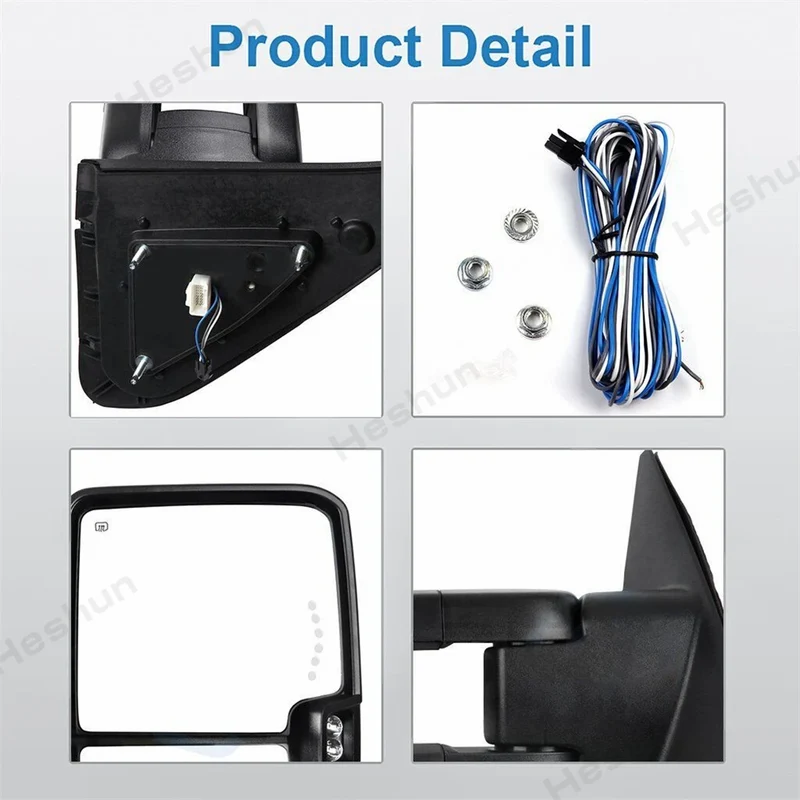 Rétroviseurs de Remorquage Toyota Tundra 2007-2021