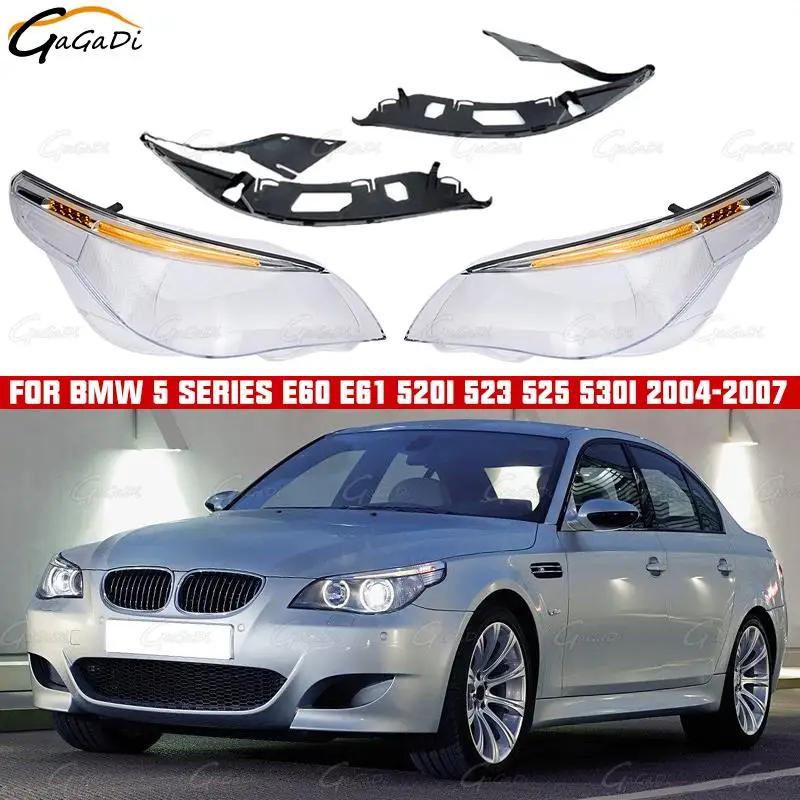 Coque Transparente de Phare BMW Série 5 E60 E61 2004-2007