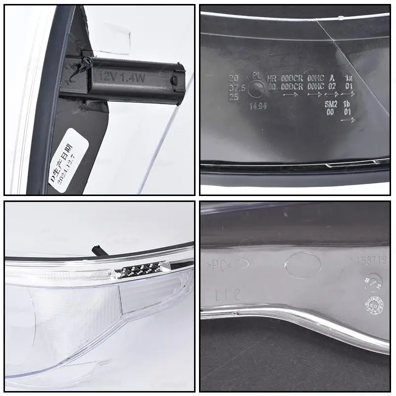 Coque Transparente de Phare BMW Série 5 E60 E61 2004-2007