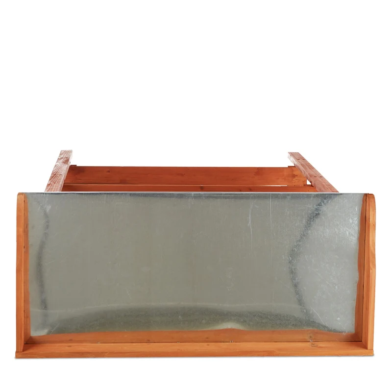 Table de culture pour semis et rempotage 90 x 60 x 80 cm en bois de sapin marron 13_0003458