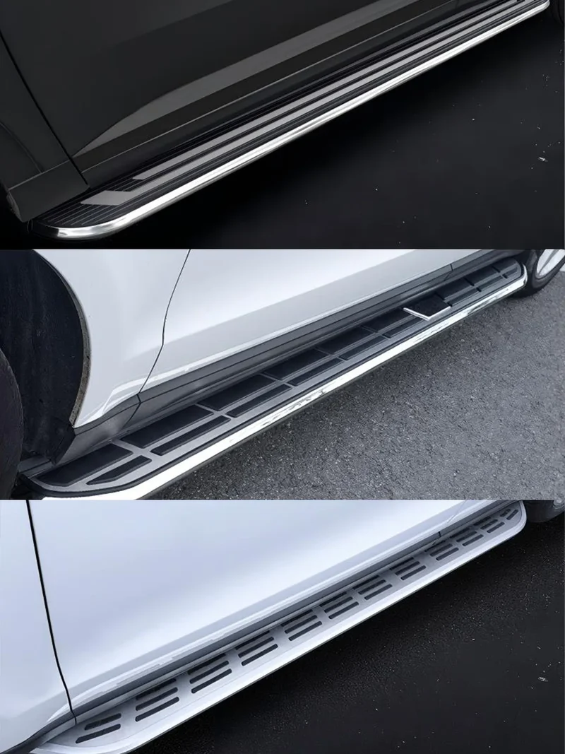Marchepieds Latéraux Aluminium Argent Dodge Durango 2018-2025