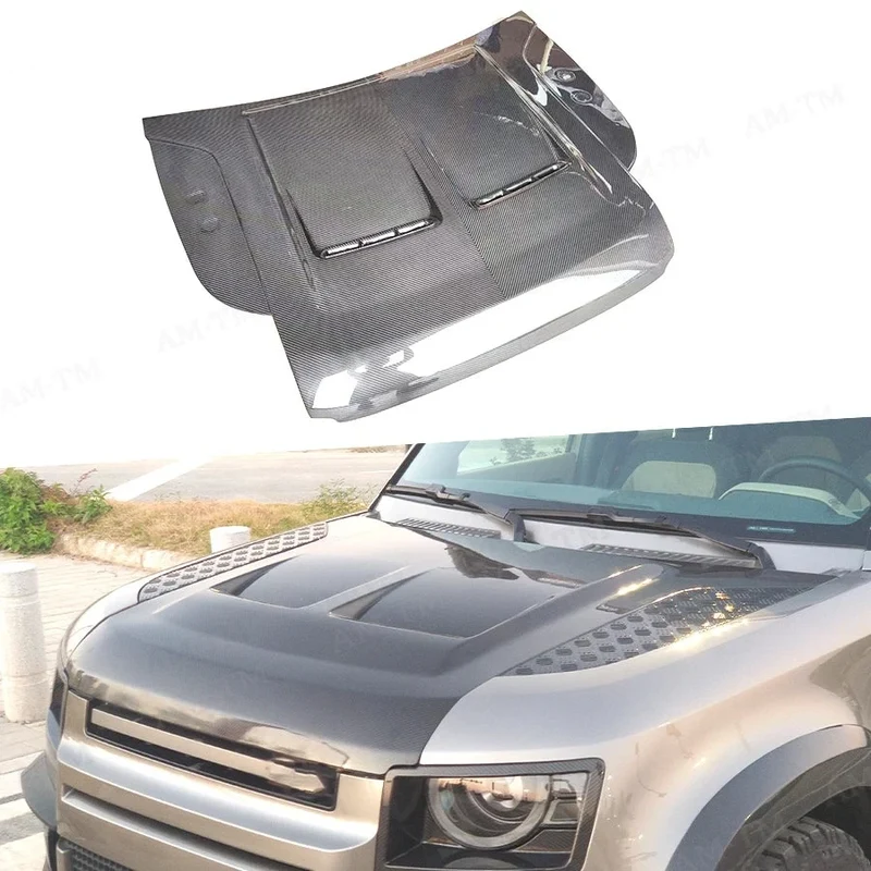 Capot en Fibre de Carbone Land Rover Defender 2020+