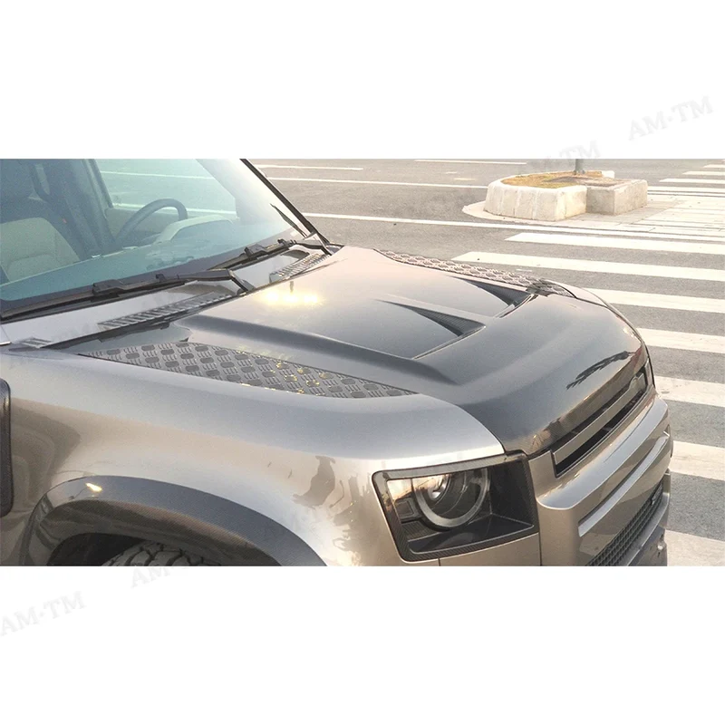 Capot en Fibre de Carbone Land Rover Defender 2020+