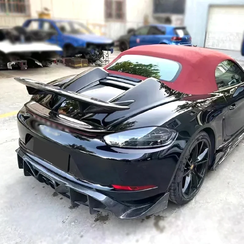 Aileron Arrière Carbone Porsche 718 987 981