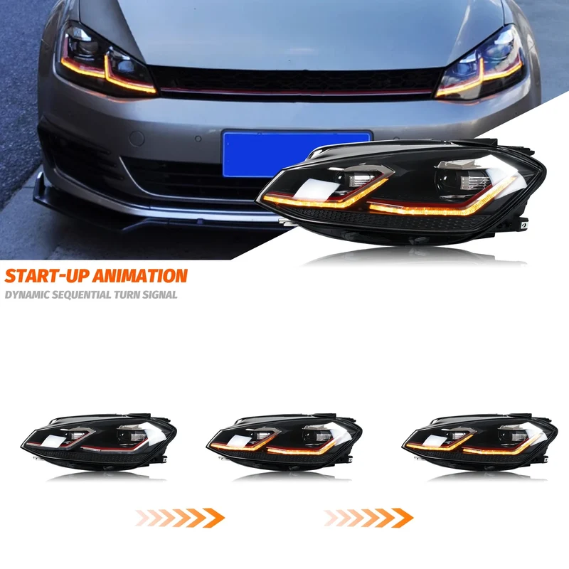 Phares LED Volkswagen Golf 7 MK7 2018-2021