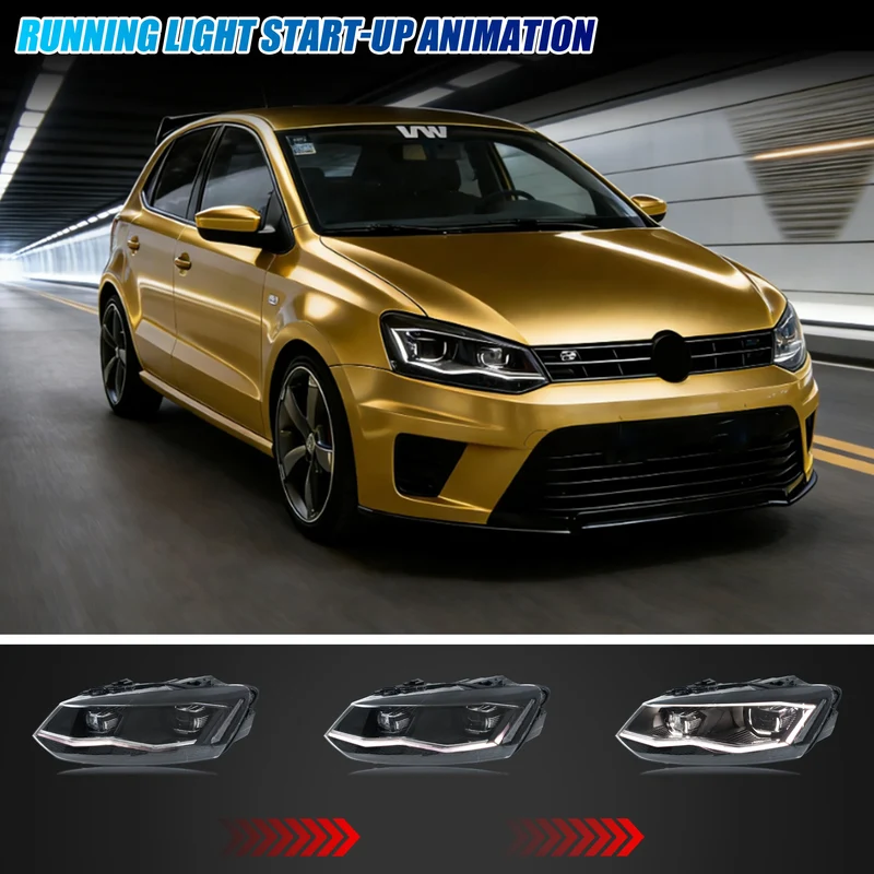 Phares LED Volkswagen Polo MK5 2011-2017