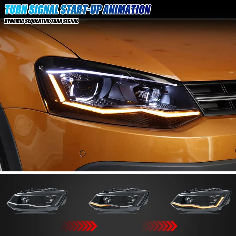 Phares LED Volkswagen Polo MK5 2011-2017