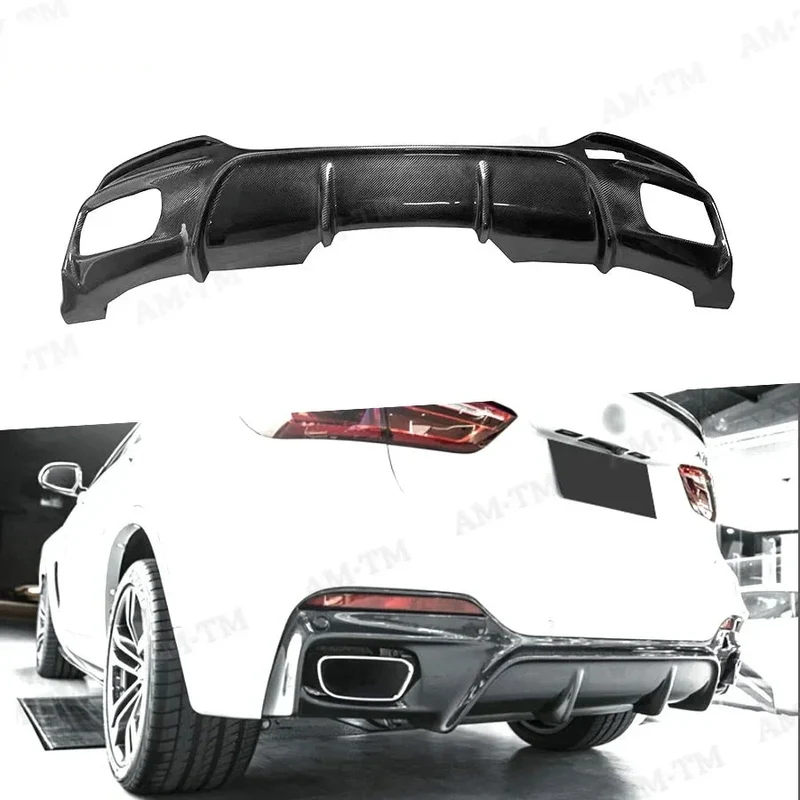 Diffuseur Arrière Carbone BMW X6 F16 M Sport 2015-2018