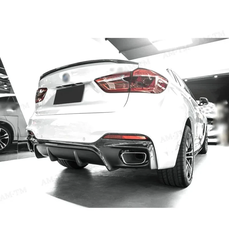 Diffuseur Arrière Carbone BMW X6 F16 M Sport 2015-2018