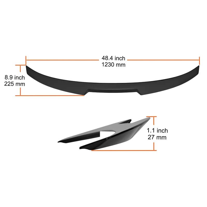 Aileron Arrière GT Wing Toyota Camry 2018-2023