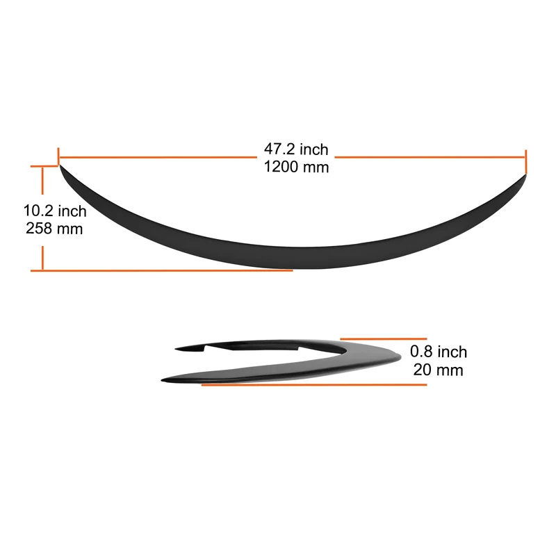 Aileron Arrière GT Wing Toyota Camry 2018-2023