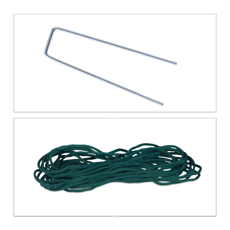 Serre de jardin démontable 8 surfaces optimale pour légumes et plantes en PVC vert 13_0004548
