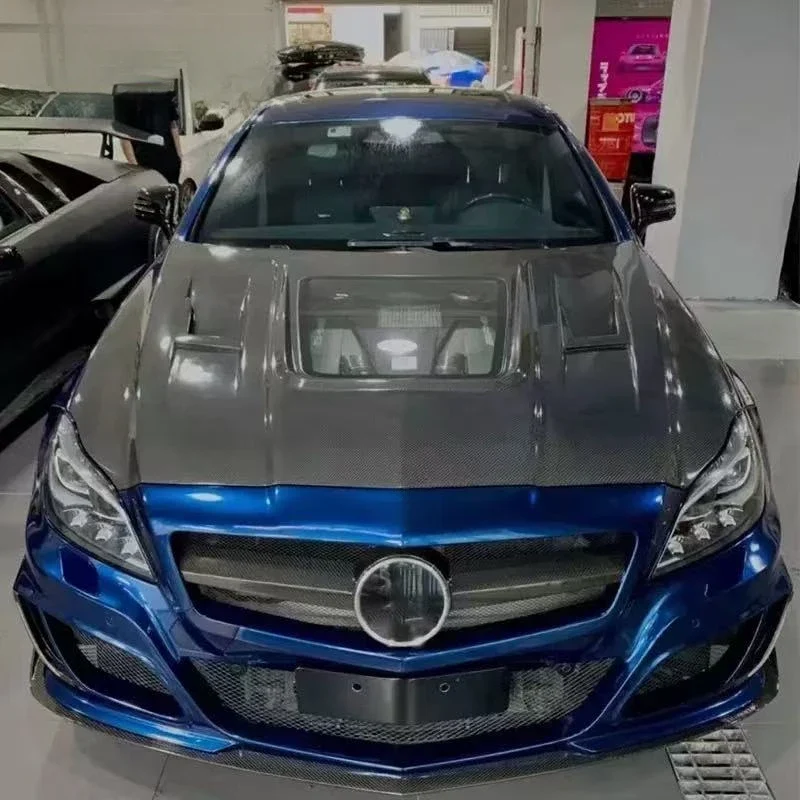 Capot Moteur Carbone Style IMP Mercedes CLS W218