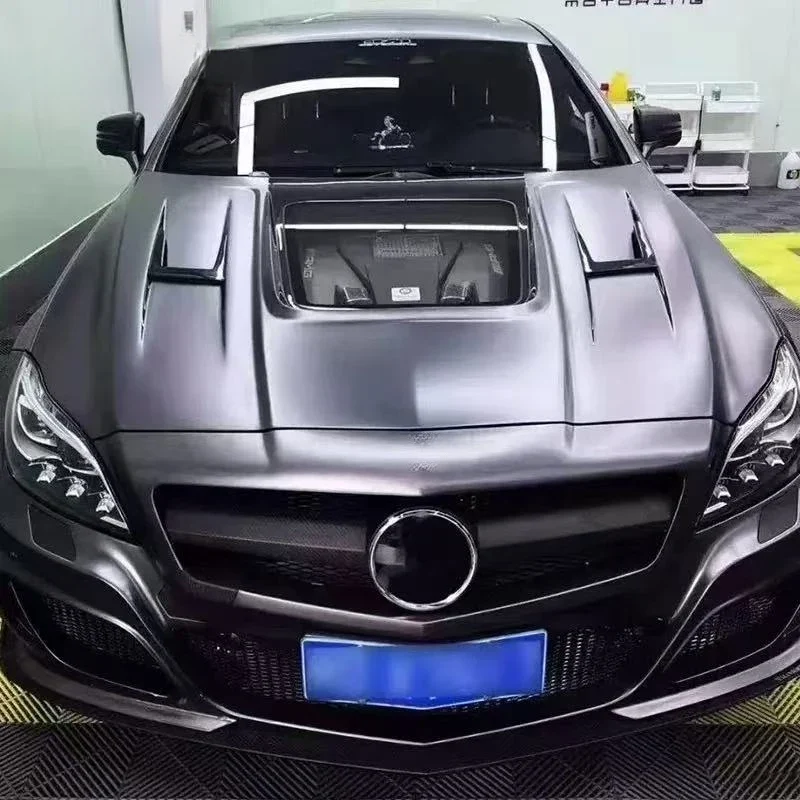 Capot Moteur Carbone Style IMP Mercedes CLS W218