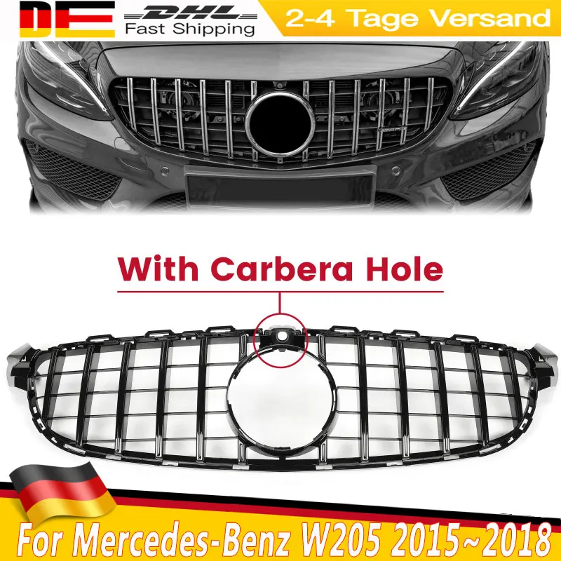 Grille Avant Style GT-R Mercedes Classe C W205 2015-2018