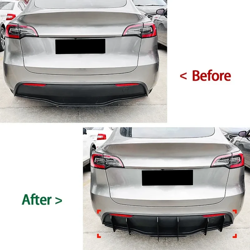 Diffuseur Pare-Chocs Arrière Tesla Model Y 2019-2023