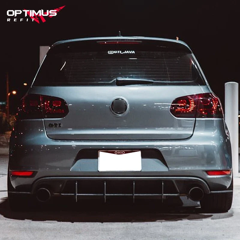 Diffuseur arrière VW Golf 6 MK6 GTI 3 ou 4 pièces