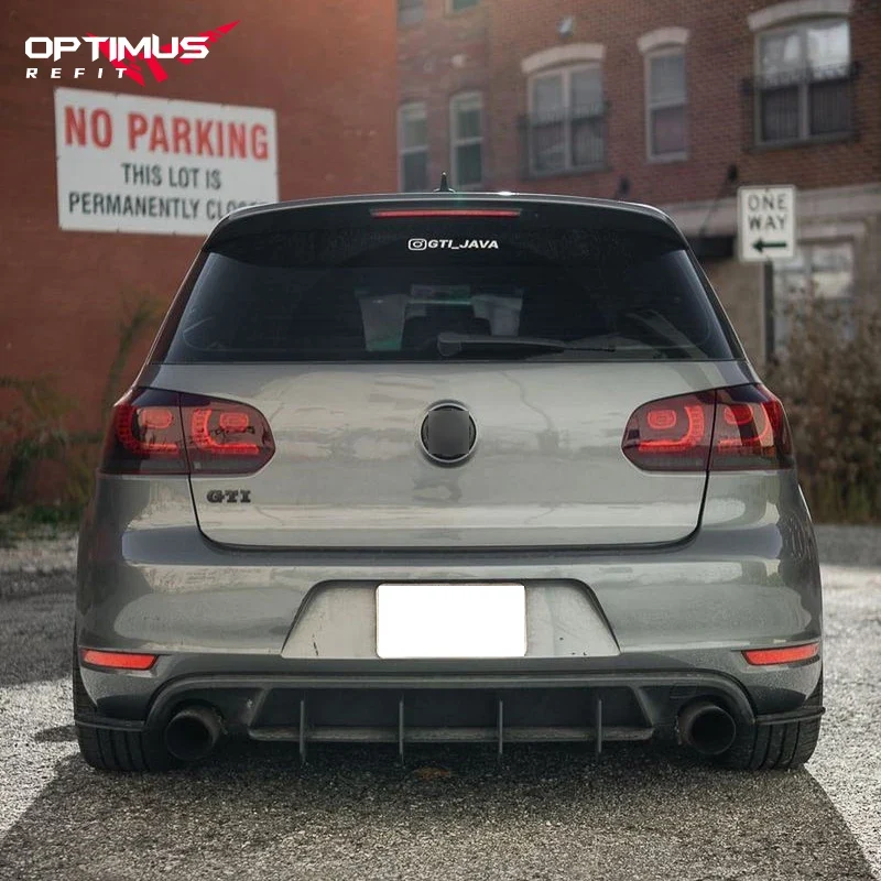 Diffuseur arrière VW Golf 6 MK6 GTI 3 ou 4 pièces