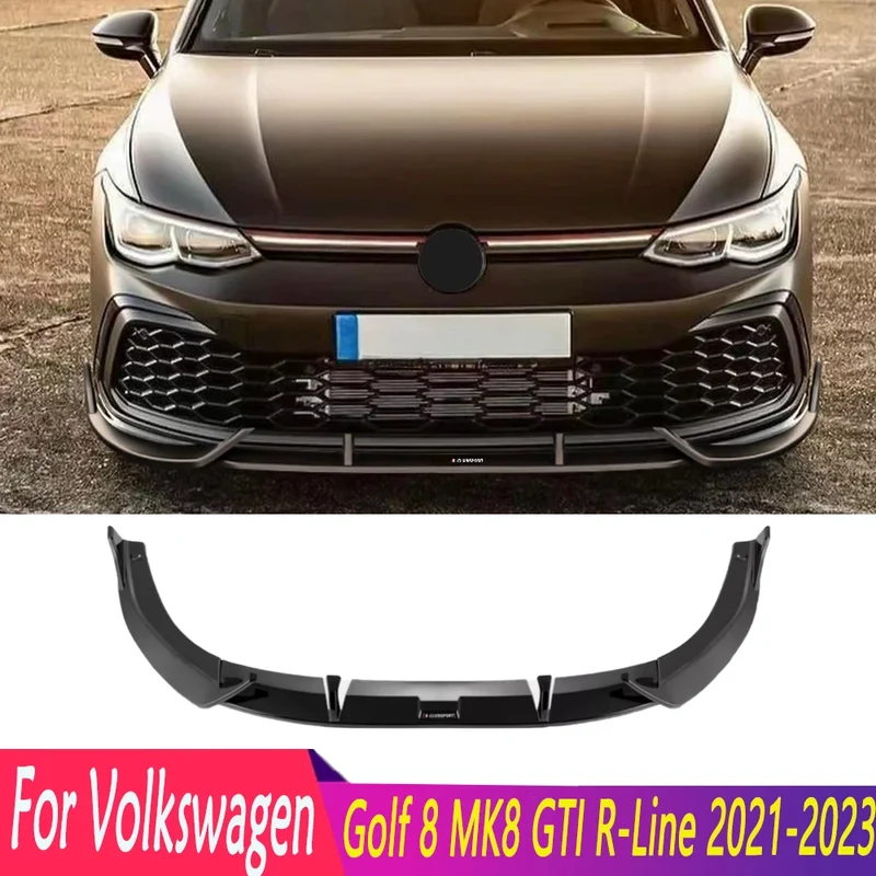 Lèvre de Pare-Chocs Avant VW Golf 8 MK8 GTI R 2021-2023