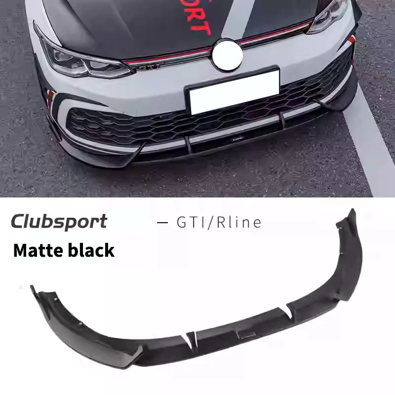 Lèvre de Pare-Chocs Avant VW Golf 8 MK8 GTI R 2021-2023