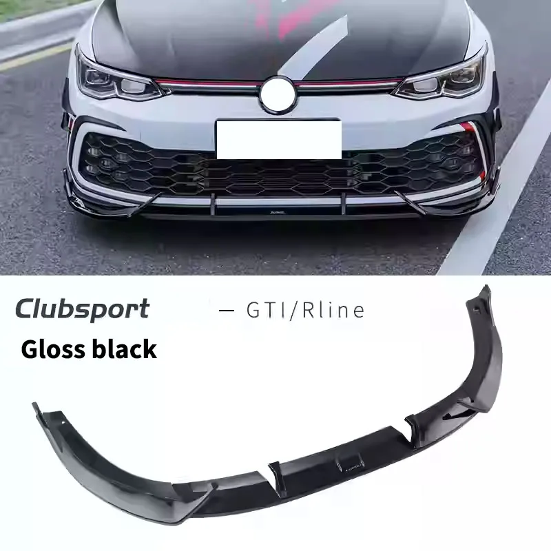 Lèvre de Pare-Chocs Avant VW Golf 8 MK8 GTI R 2021-2023