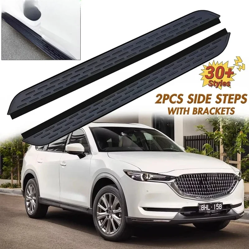 Marchepieds Latéraux Aluminium Mazda CX-8 2017-2024