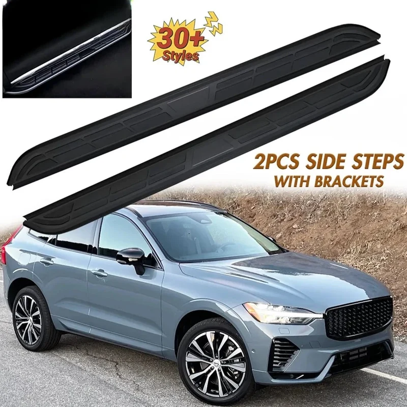 Marchepieds Latéraux Aluminium Volvo XC60 2018-2024