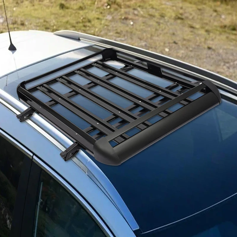 Grille de Toit Aluminium Noir Universelle SUV